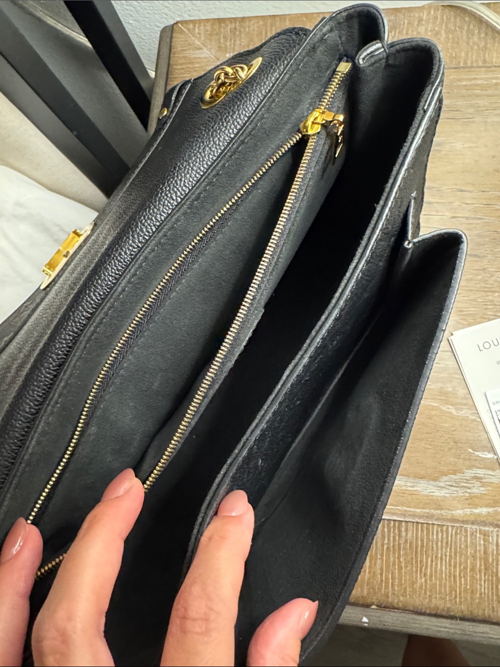 Louis Vuitton Vavin PM Monogram Empreinte Noir Black Leather Shoulder Bag - Picture 10 of 16